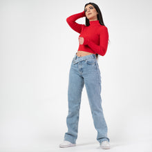 Load image into Gallery viewer, Denim Jeans with Belt
