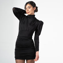 Load image into Gallery viewer, Padded Long- Sleeved Dress
