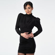 Load image into Gallery viewer, Padded Long- Sleeved Dress
